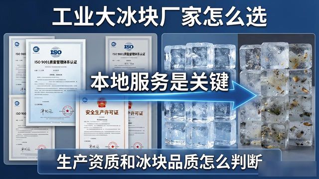 工业大冰块厂家怎么选？长沙本地服务是关键