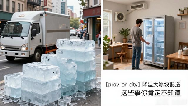 长沙降温大冰块配送 这些事你肯定不知道