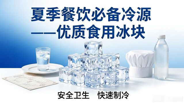 餐饮食用冰块供应商选择_食用冰块与普通冰块区别_长沙食用冰块销售