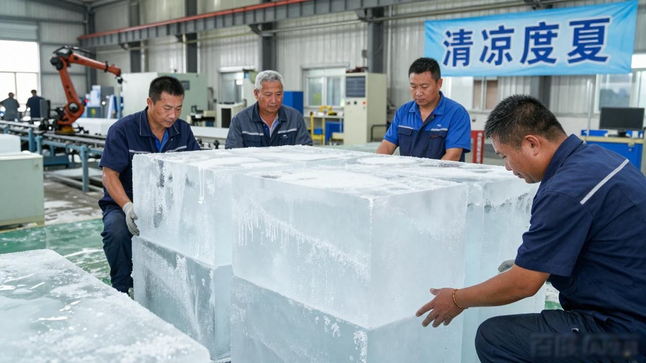 厂房车间降温冰块如何让长沙+工厂清凉度夏