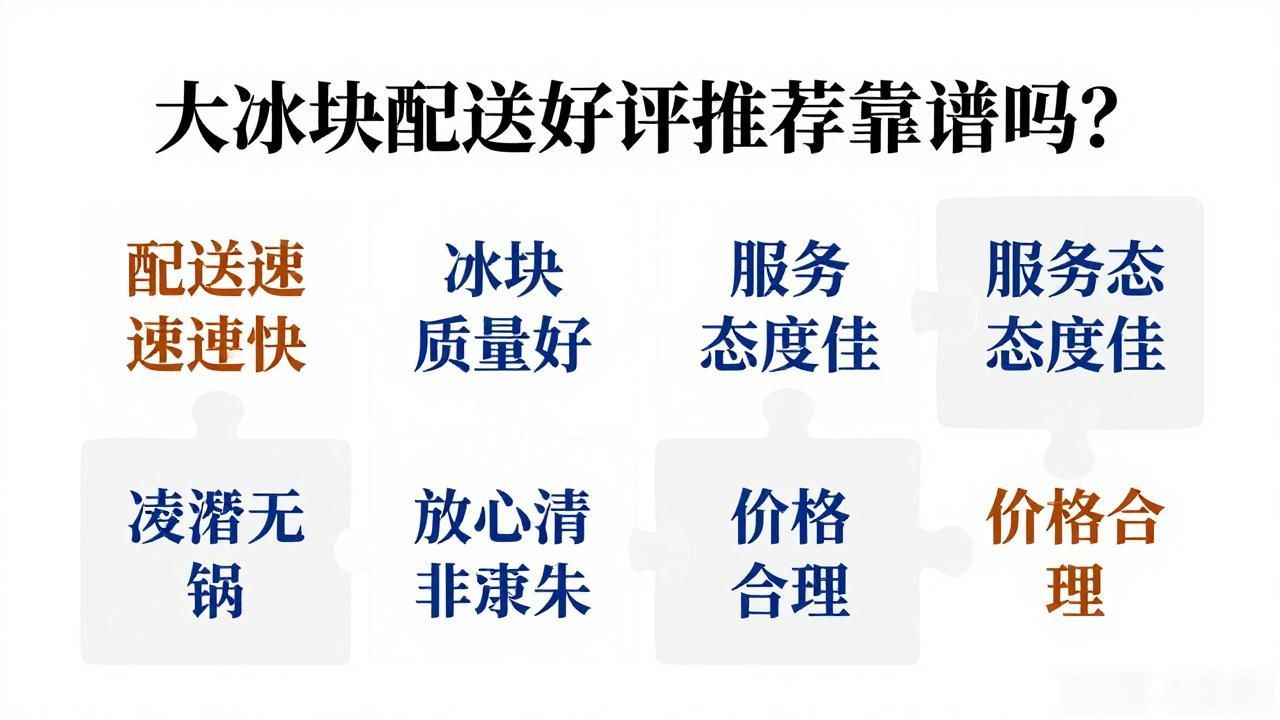 长沙大冰块配送好评推荐靠谱吗？