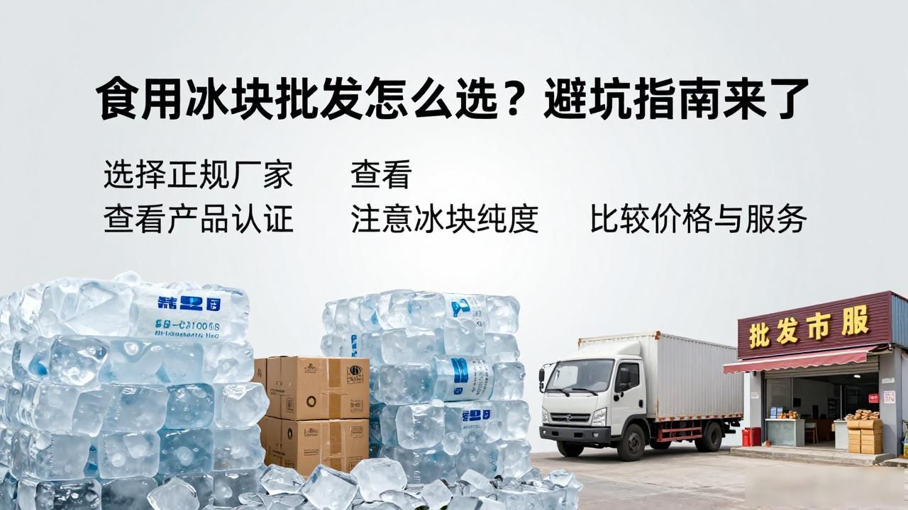 长沙食用冰块批发怎么选？避坑指南来了