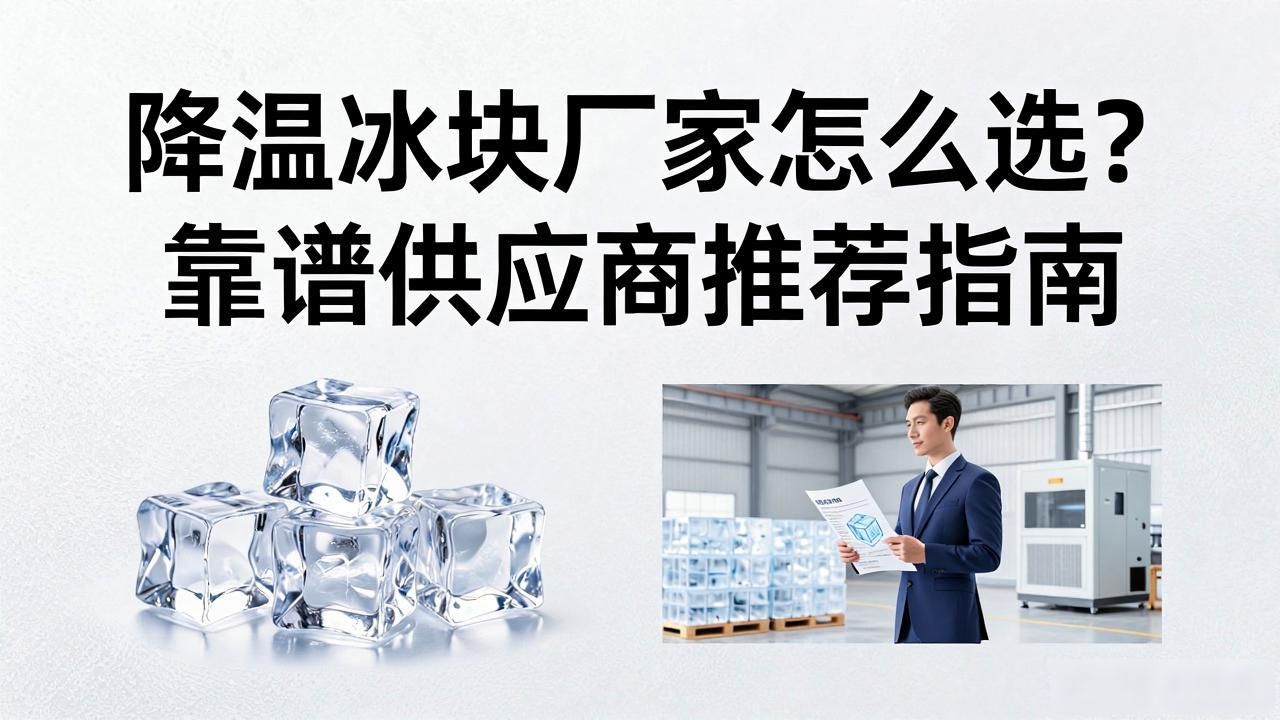 长沙降温冰块厂家怎么选？靠谱供应商推荐指南