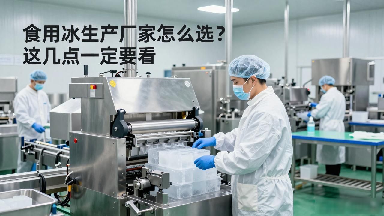 长沙食用冰生产厂家怎么选?这几点一定要看