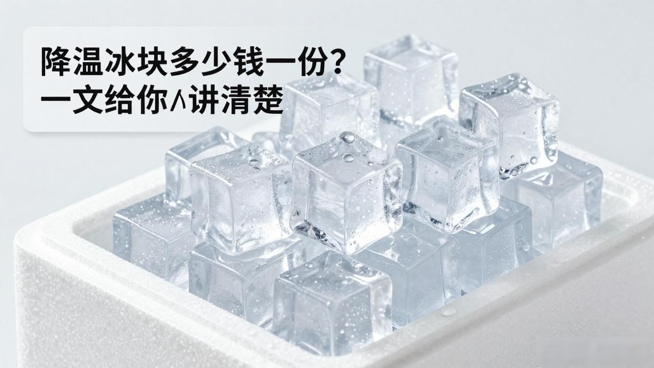 长沙降温冰块多少钱一份?一文给你讲清楚