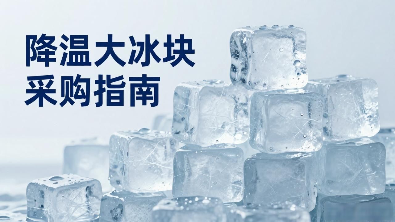 降温大冰块采购指南:长沙哪家靠谱价格低?