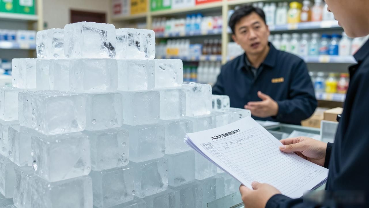 长沙大冰块销售靠谱吗？