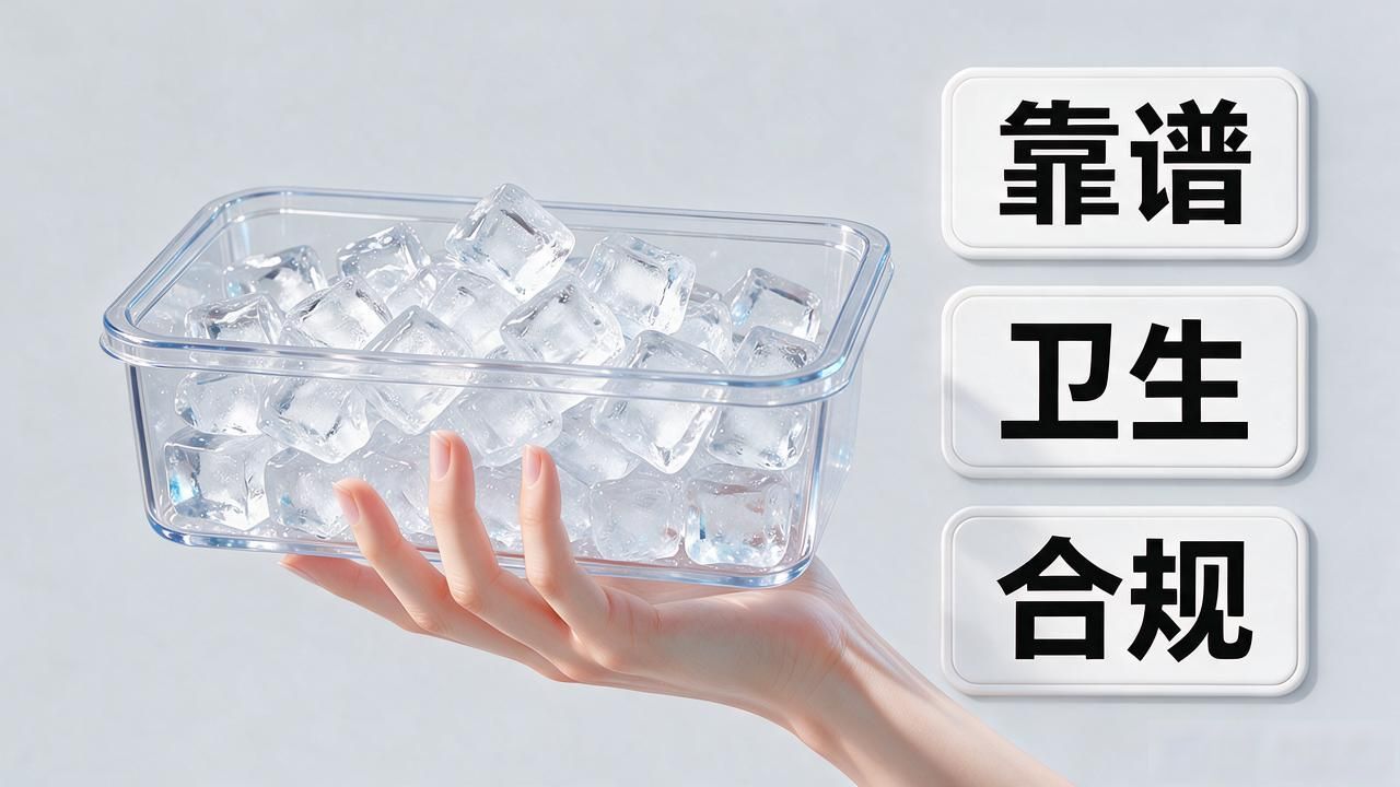 长沙食用冰块公司靠谱吗？挑厂就盯这3个硬指标