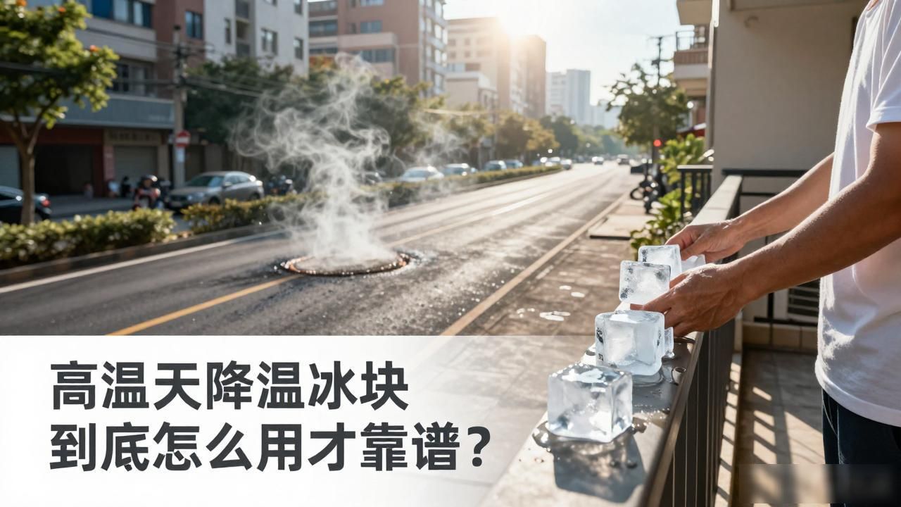 长沙高温天降温冰块到底怎么用才靠谱？