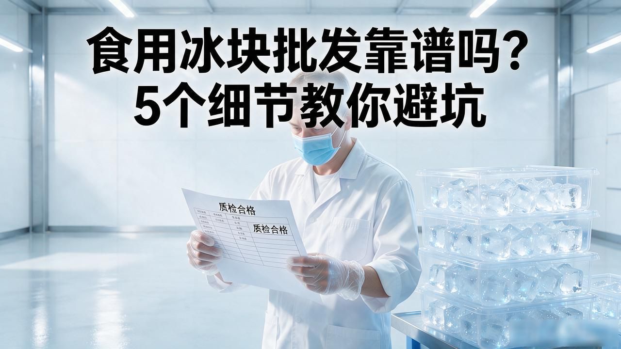长沙食用冰块批发靠谱吗？5个细节教你避坑