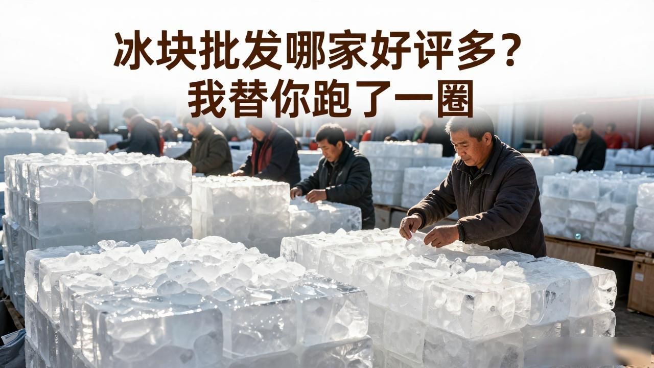 长沙冰块批发哪家好评多？我替你跑了一圈